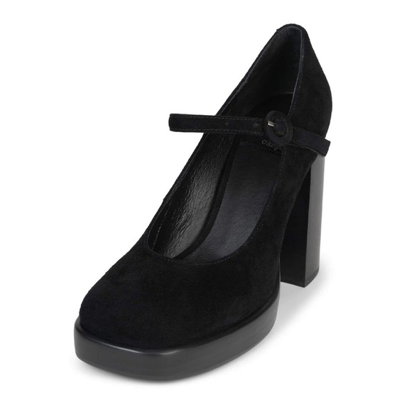 Jeffrey Campbell MARY-ANN Mary-jane block-heeled pump Sz 9 - Picture 1 of 7